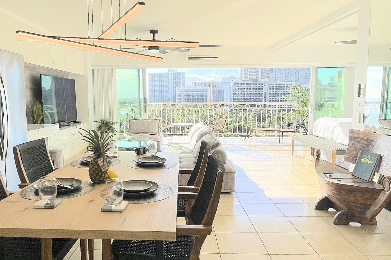 Waikiki Shore 1116 Beachfront โฮโนลูลู ภายนอก รูปภาพ