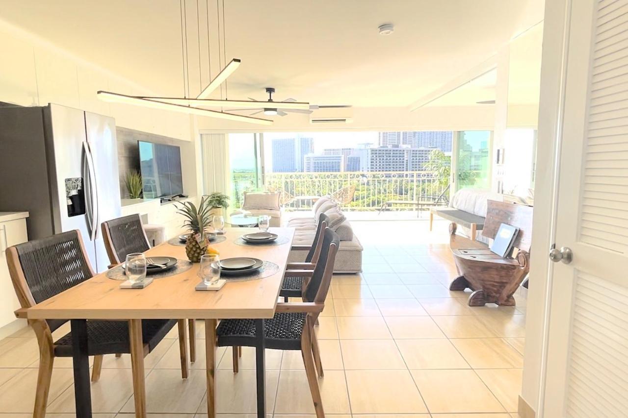 Waikiki Shore 1116 Beachfront โฮโนลูลู ภายนอก รูปภาพ
