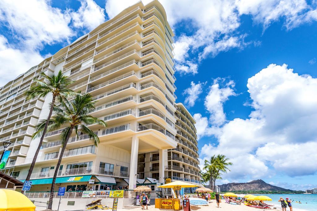 Waikiki Shore 1116 Beachfront โฮโนลูลู ภายนอก รูปภาพ
